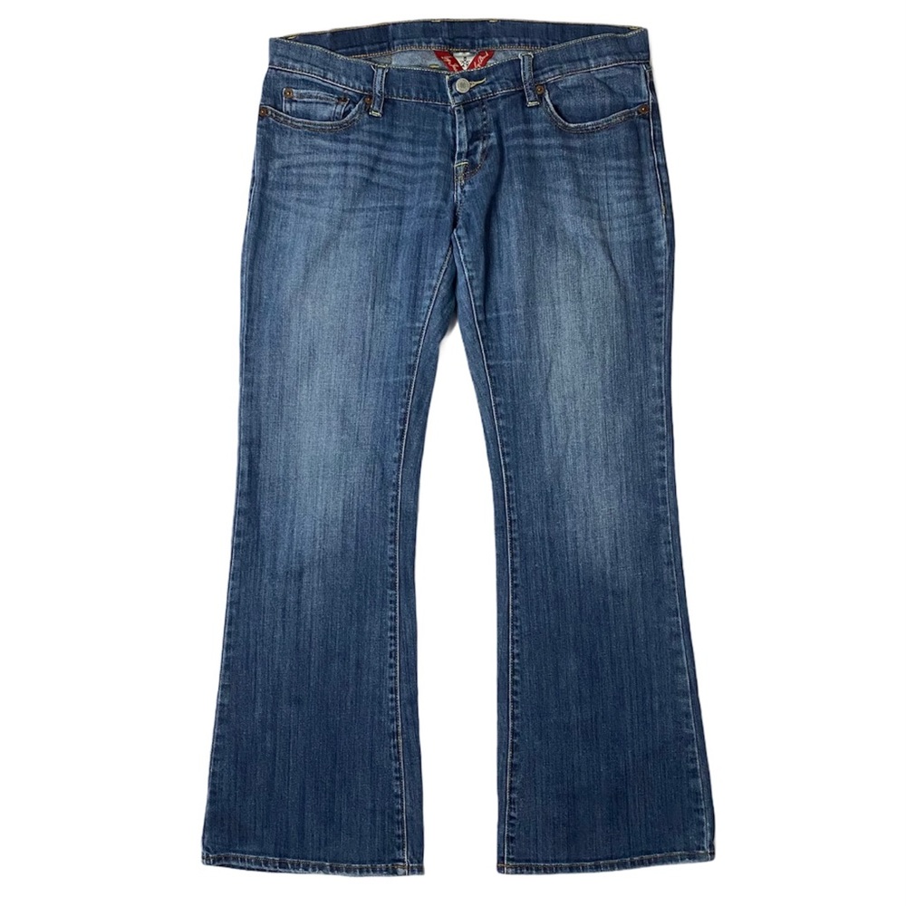 Lucky brand size 8/29r flared fit, ring sprung